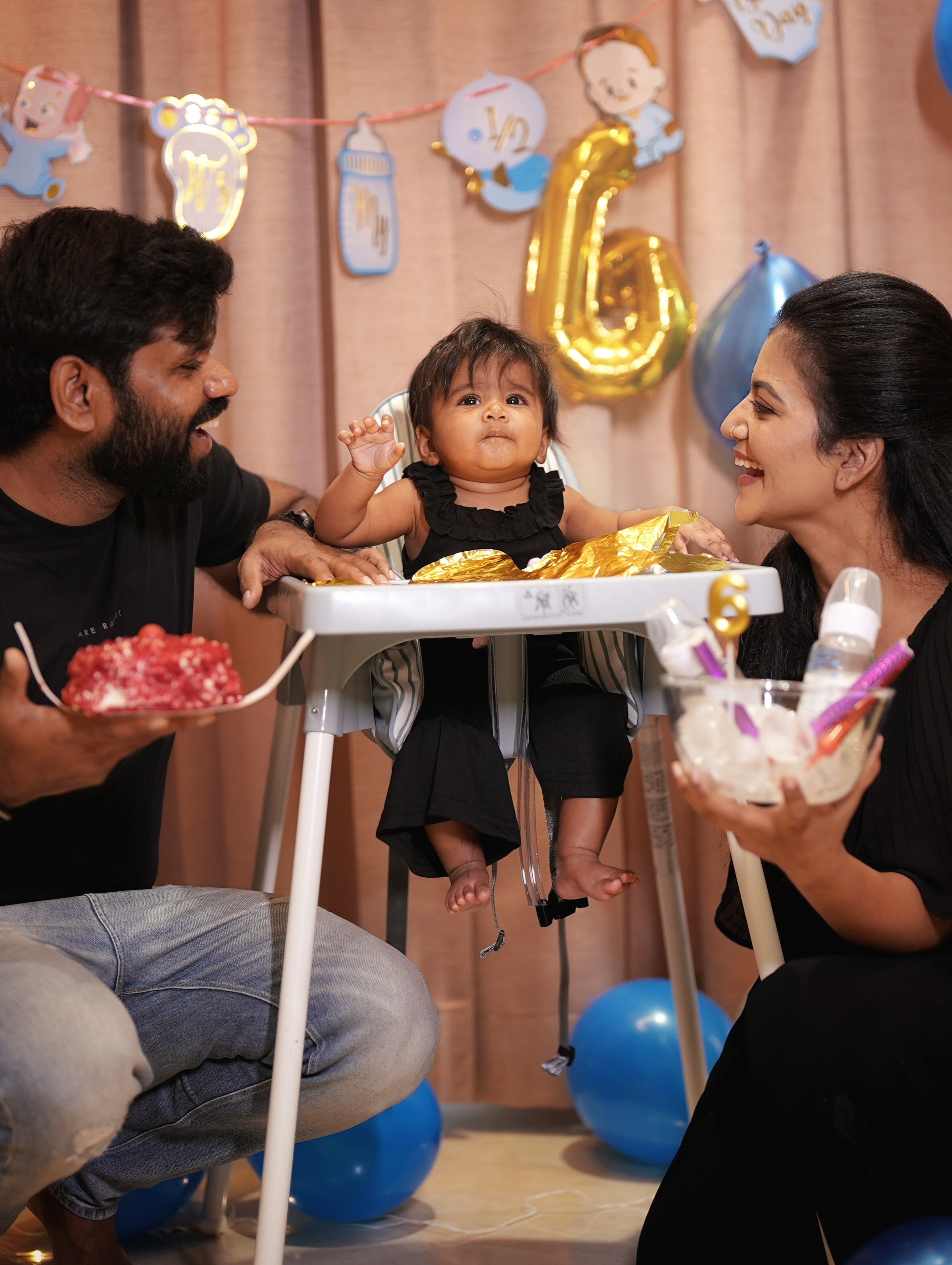 Shiva Jyothi Shares her Daughter Vennela Sixth Month Celebrations