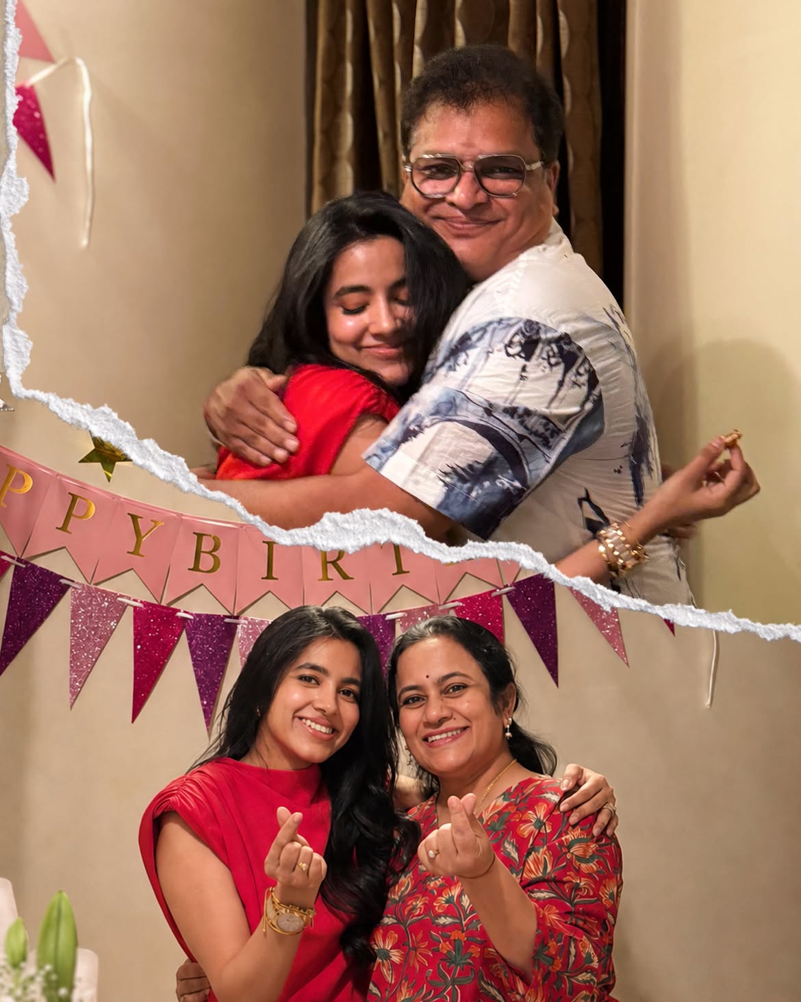 Shivani Nagaram Birthday Celebrations with Family