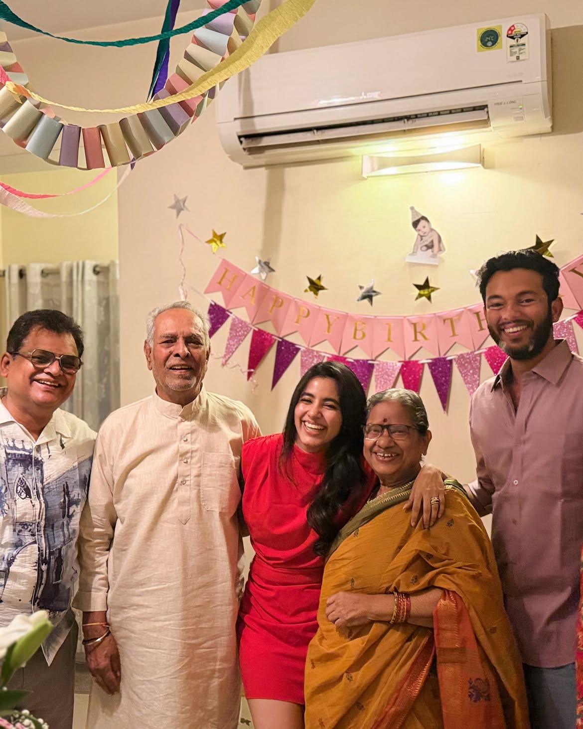 Shivani Nagaram Birthday Celebrations with Family