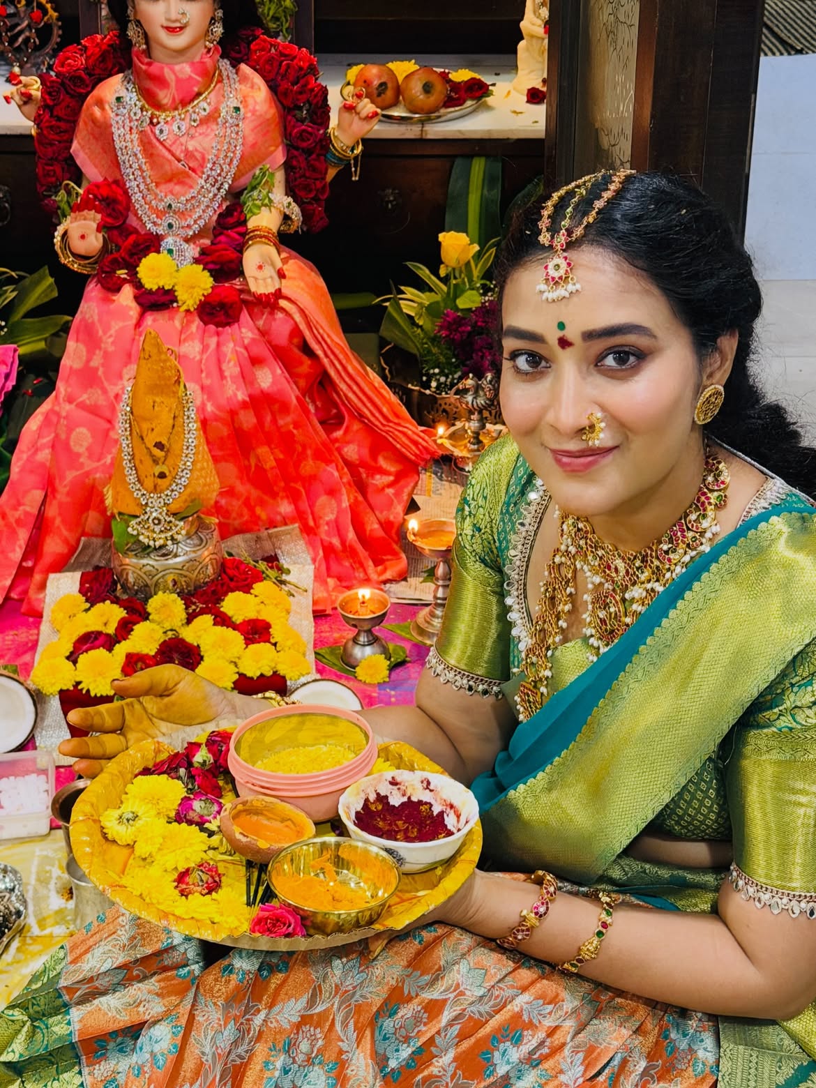 Bigg Boss Bhanusri Varalakshmi Vratham