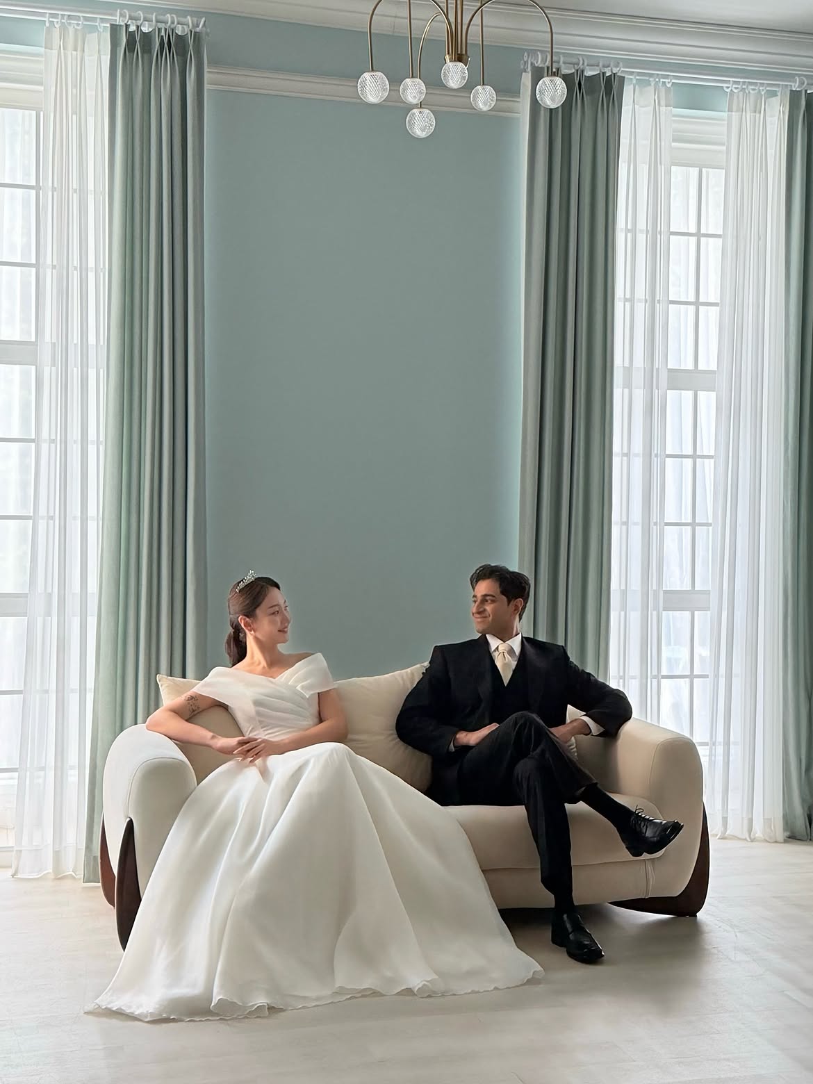 Siddharth Galla Shares Photos with Haein Kim