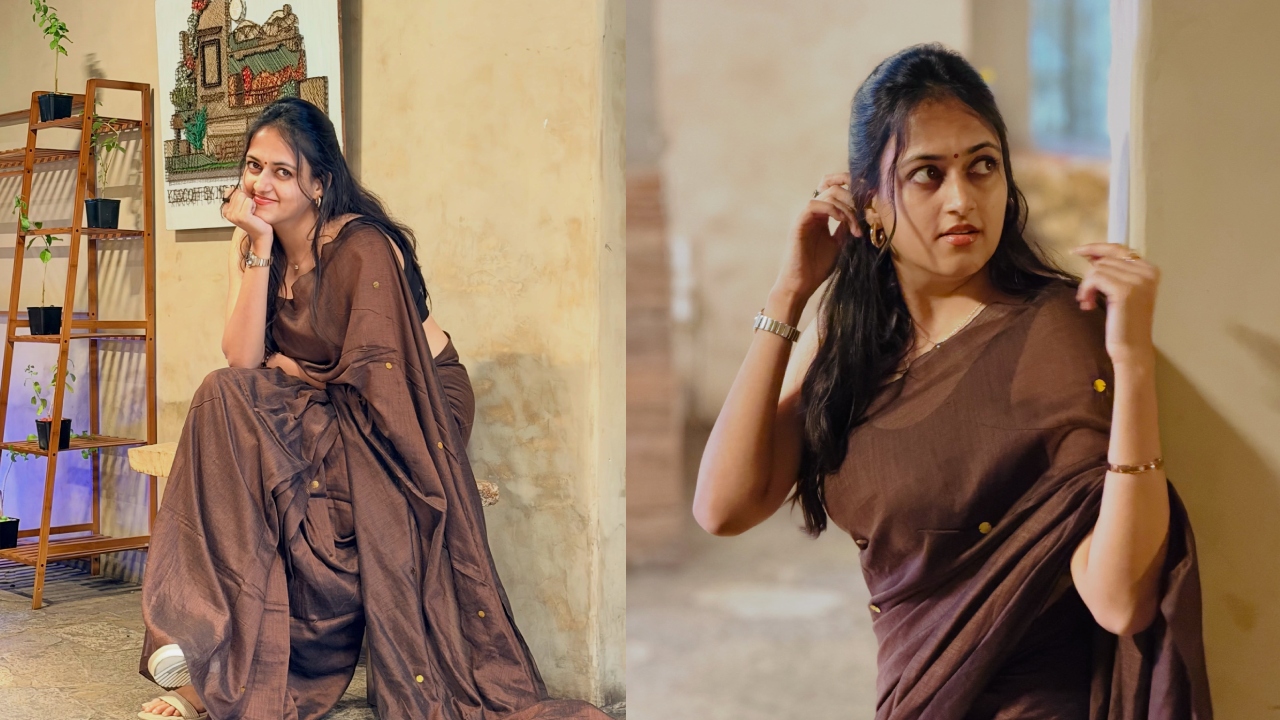 Harika Narayan : చీర క‌ట్టులో ముద్దుగా.. సింగ‌ర్ హారికా నారాయణ్ క్యూట్ ఫోటోలు..