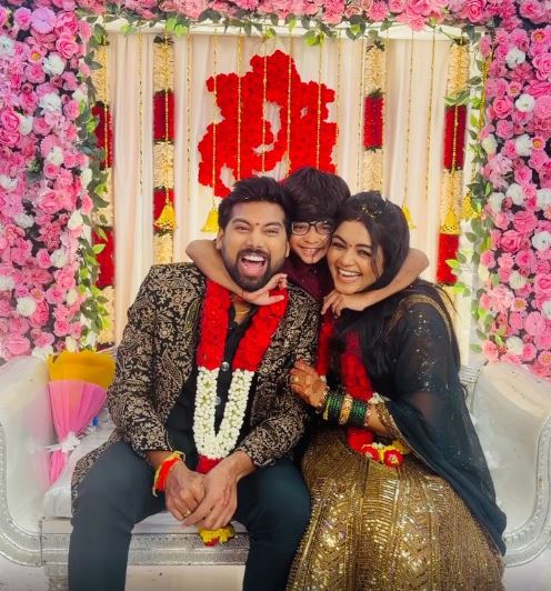 Serial Actor Sireesha Mahendra Wedding Reception