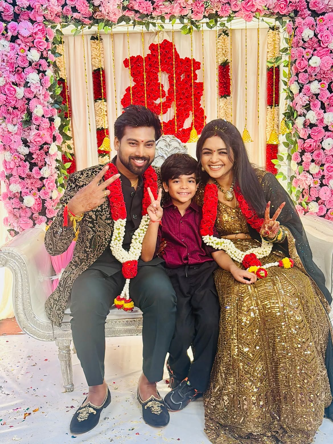 Serial Actor Sireesha Mahendra Wedding Reception