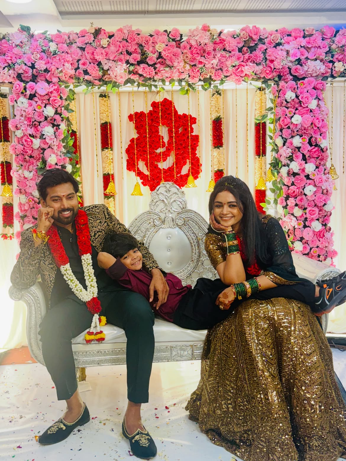 Serial Actor Sireesha Mahendra Wedding Reception