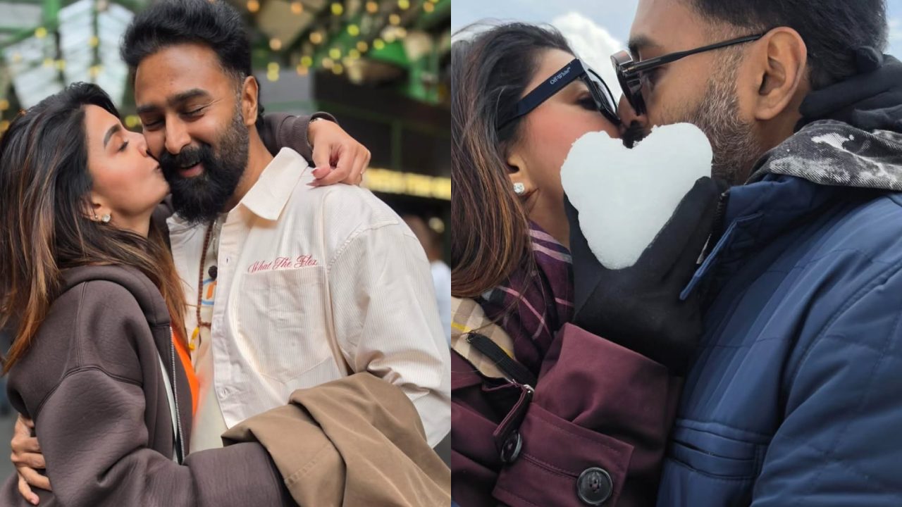 Sneha : భర్త పుట్టిన రోజు.. క్యూట్ ఫొటోలు షేర్ చేసిన హీరోయిన్ స్నేహ..