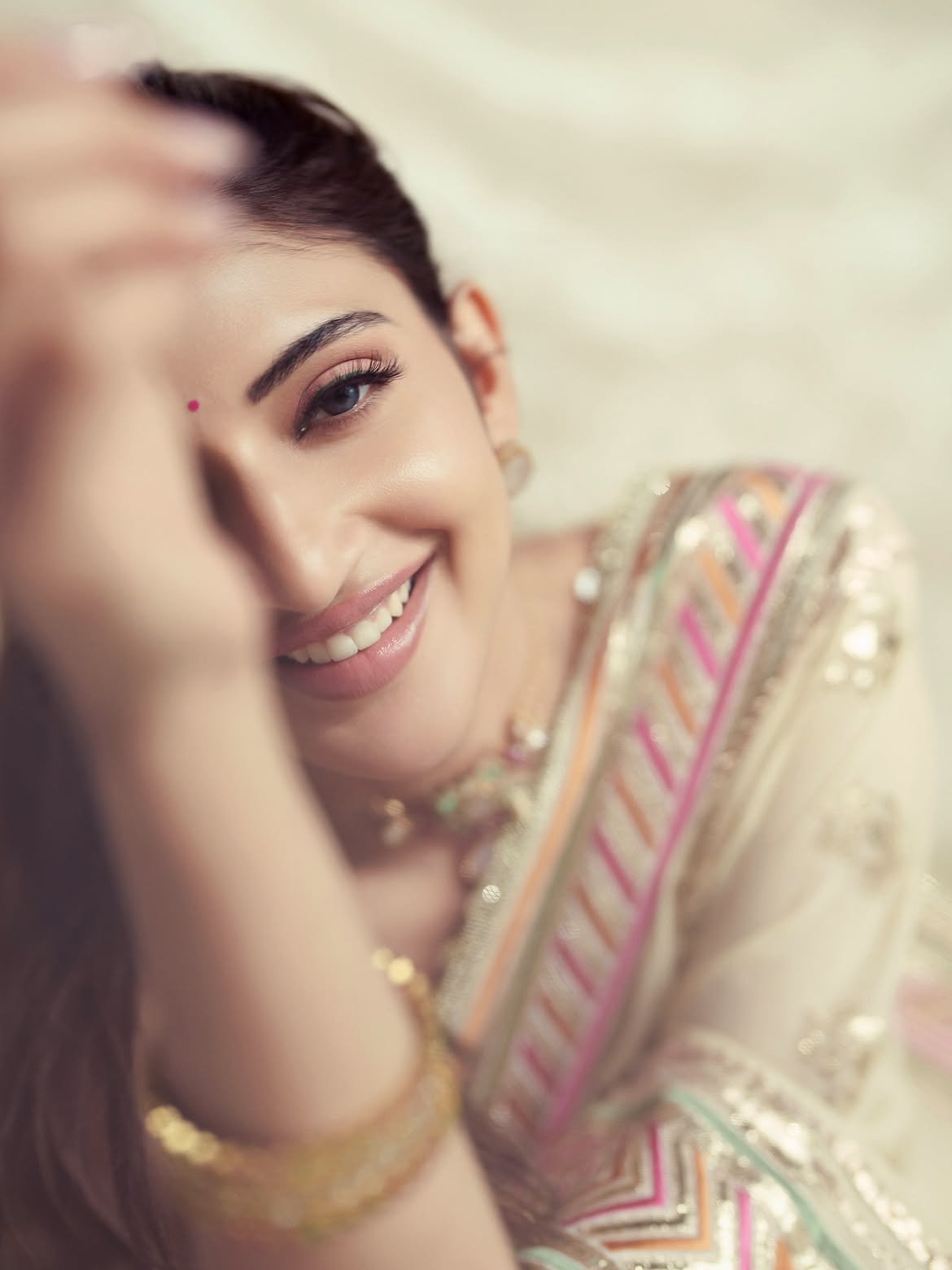 Sreeleela Cute Looks in Saree