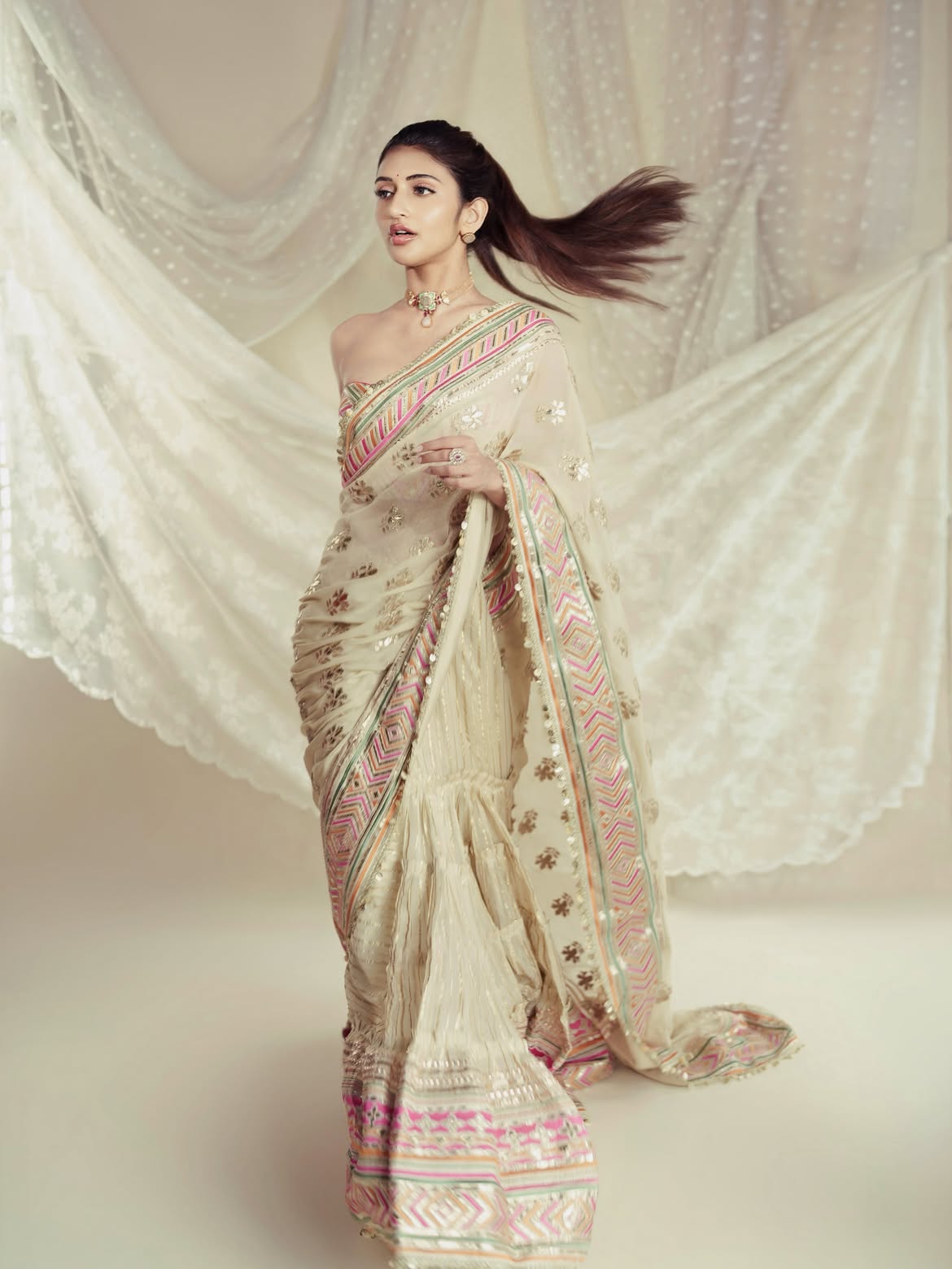 Sreeleela Cute Looks in Saree