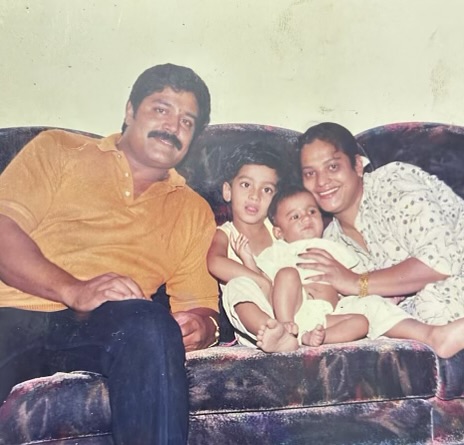 Meghamsh Srihari Shares his Father Srihari Old Photos