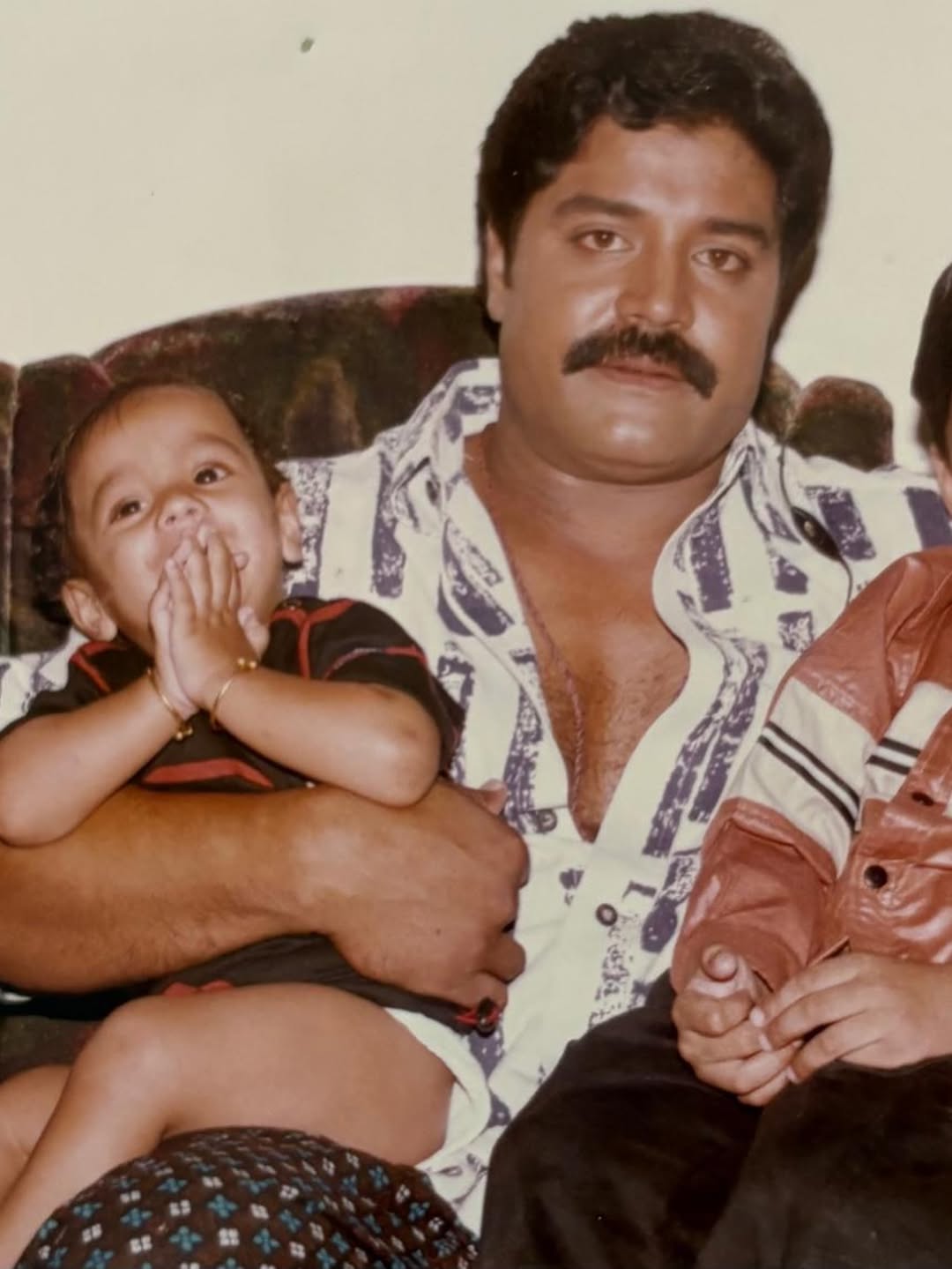 Meghamsh Srihari Shares his Father Srihari Old Photos