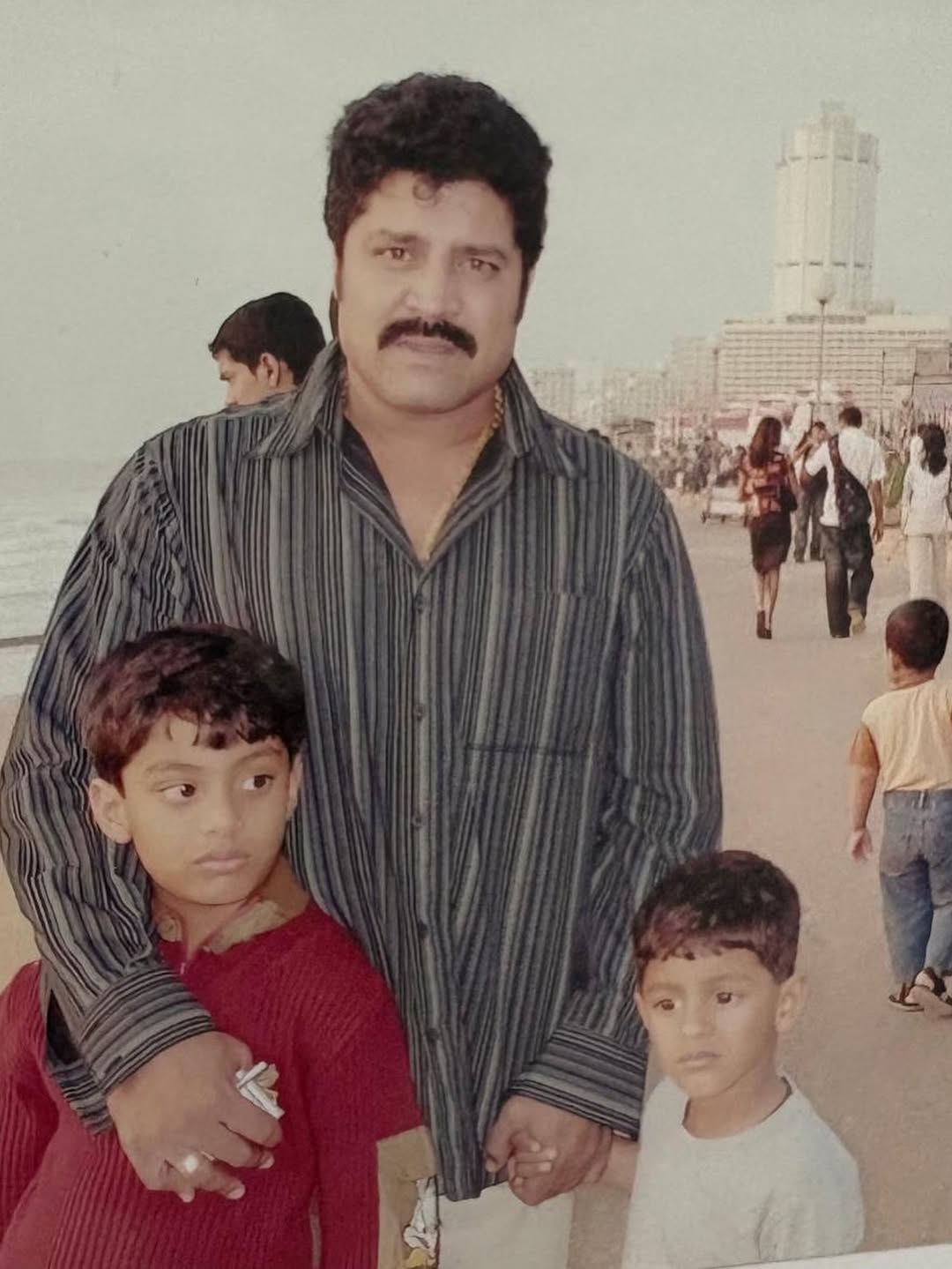 Meghamsh Srihari Shares his Father Srihari Old Photos