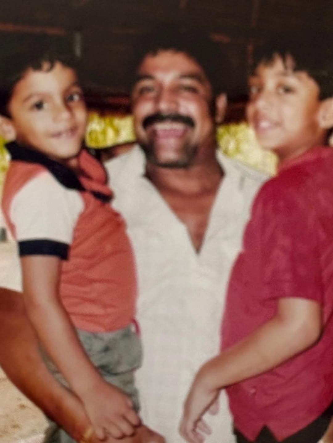 Meghamsh Srihari Shares his Father Srihari Old Photos