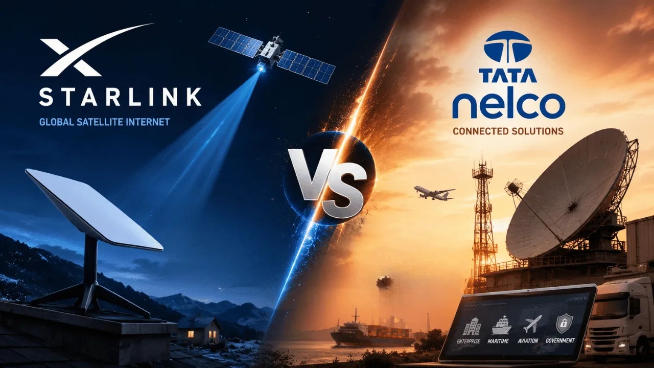 Starlink vs Tata Nelco : భారత్‌లో స్టార్‌లింక్ దూకుడు, టాటా నెల్కో ప్లాన్.. శాటిలైట్ నెట్ ఎవరిది బెస్ట్? ధరలు తెలిస్తే షాకే!