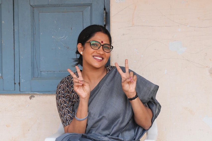 Swasika Shares Irumudi Movie Working Stills