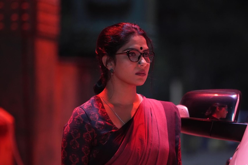 Swasika Shares Irumudi Movie Working Stills