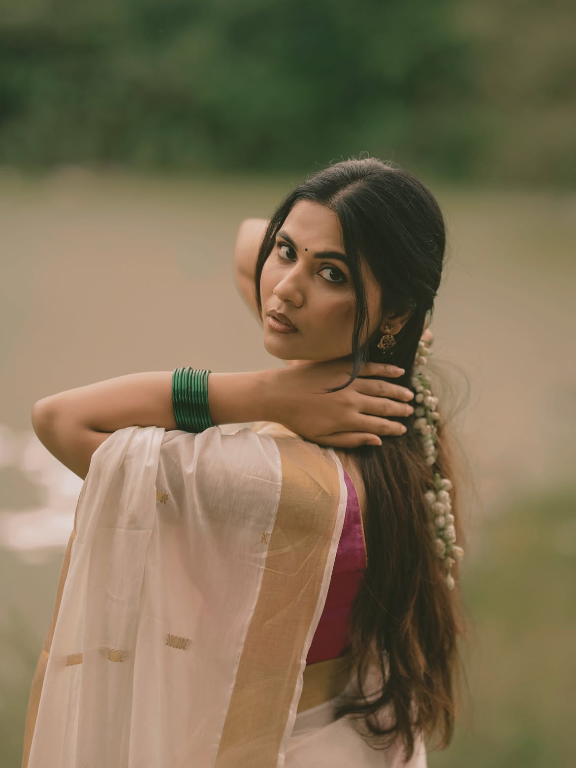 Thimmarajupalli TV Fame Swathi Karimireddy Onam Special Photos