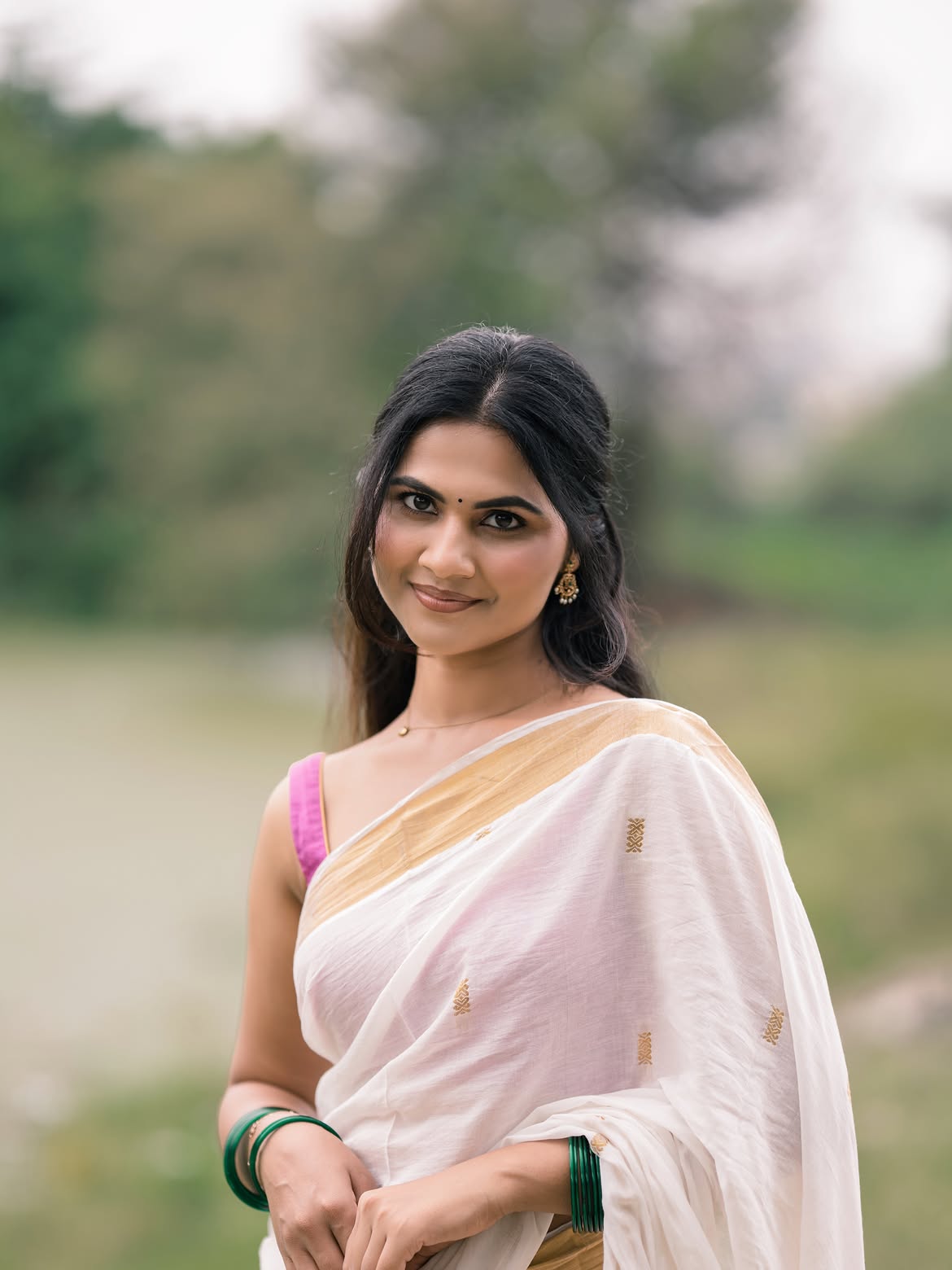 Thimmarajupalli TV Fame Swathi Karimireddy Onam Special Photos