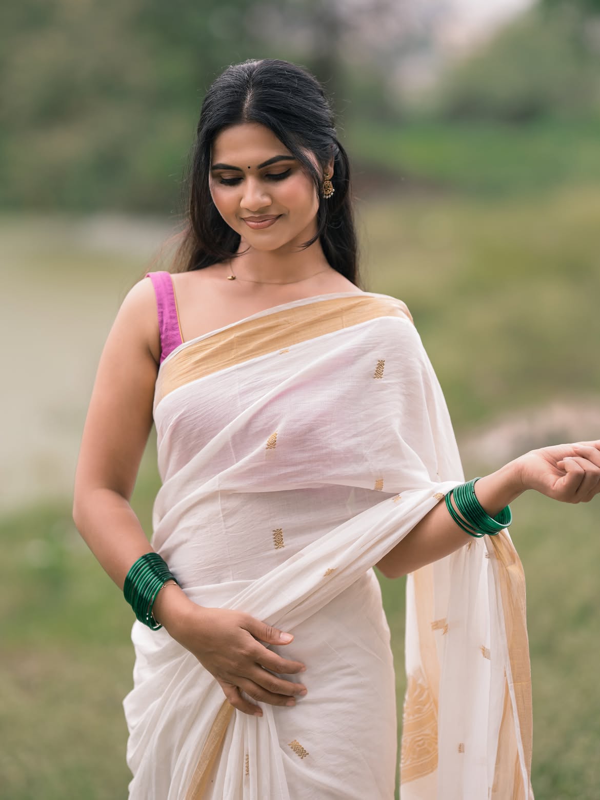 Thimmarajupalli TV Fame Swathi Karimireddy Onam Special Photos