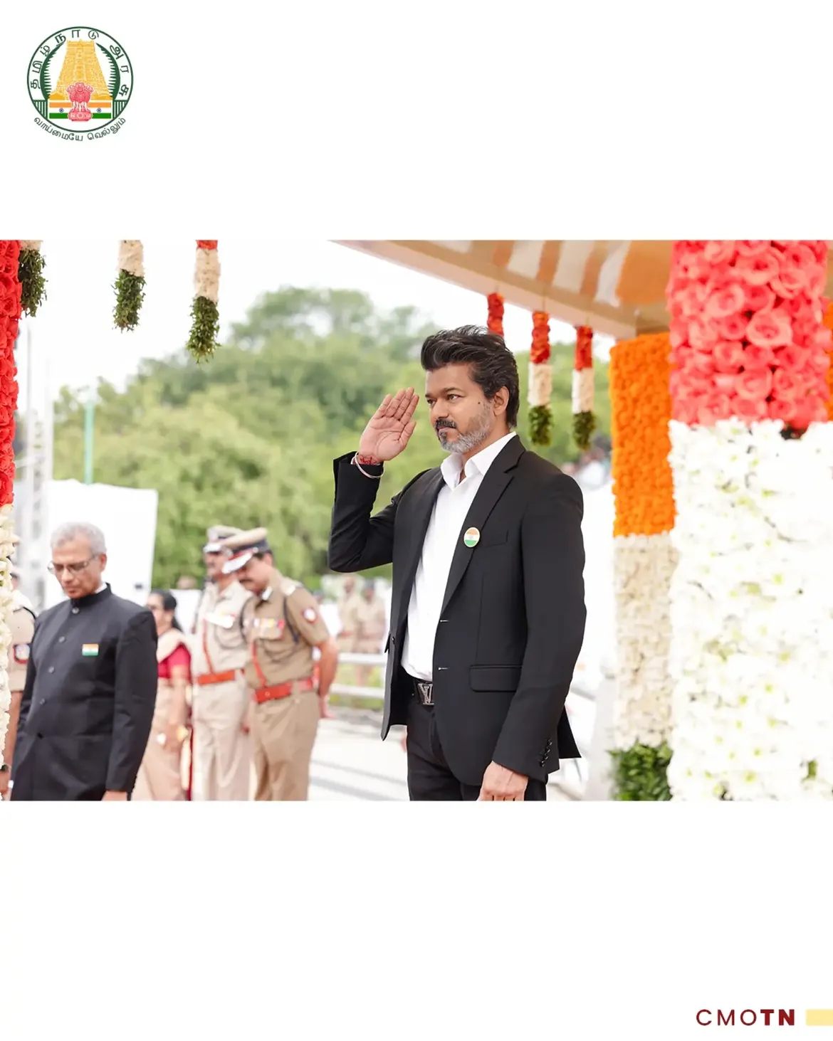 Tamil Nadu CM Vijay Participated in Independence Day Celebrations