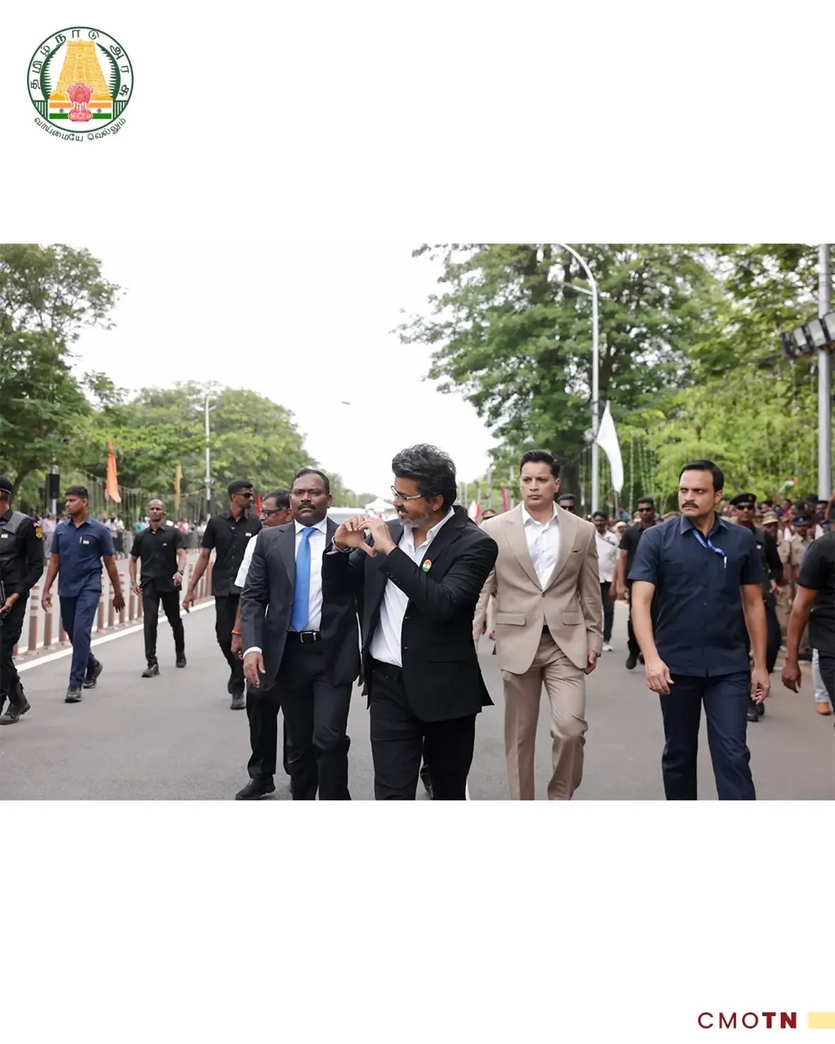 Tamil Nadu CM Vijay Participated in Independence Day Celebrations