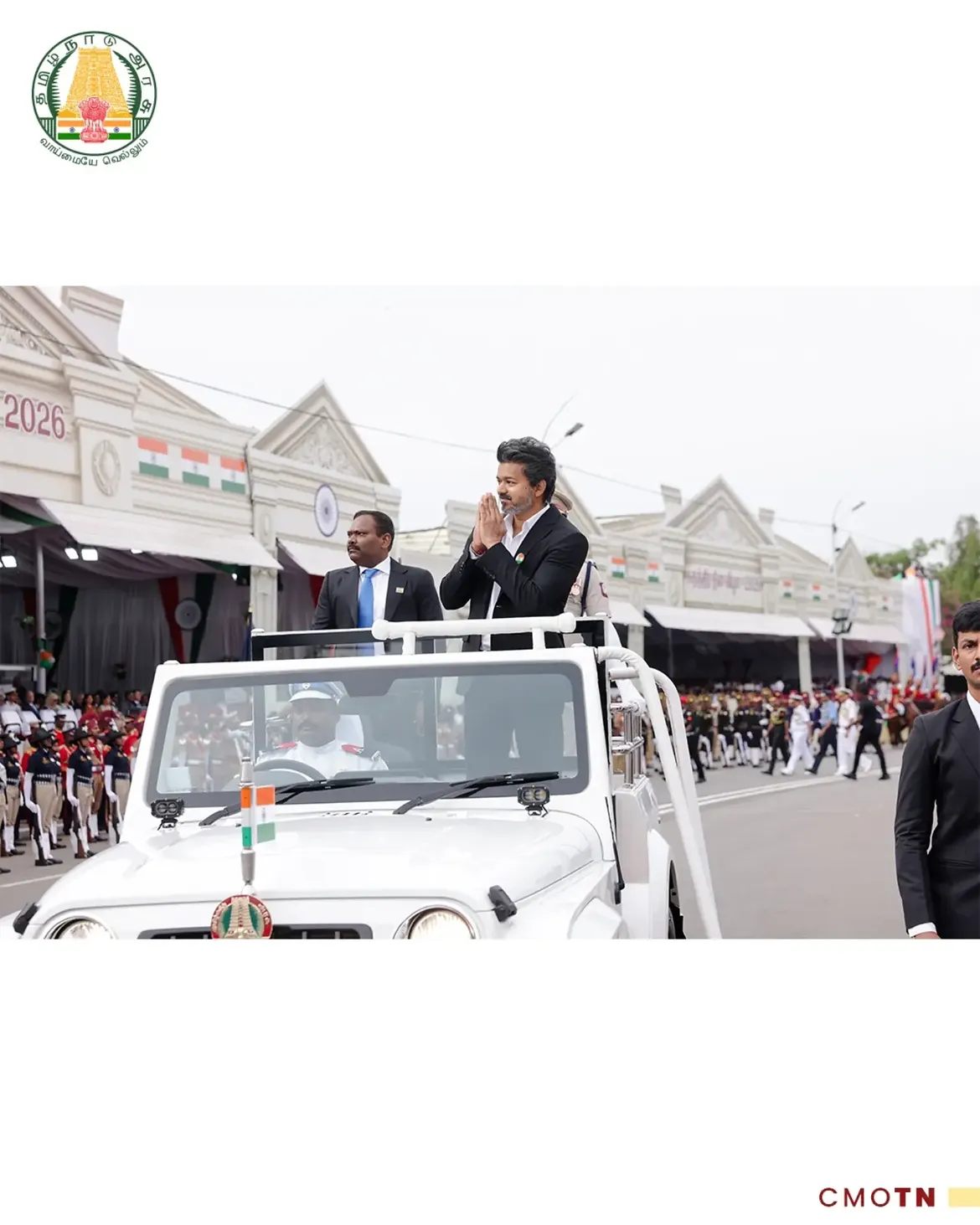 Tamil Nadu CM Vijay Participated in Independence Day Celebrations