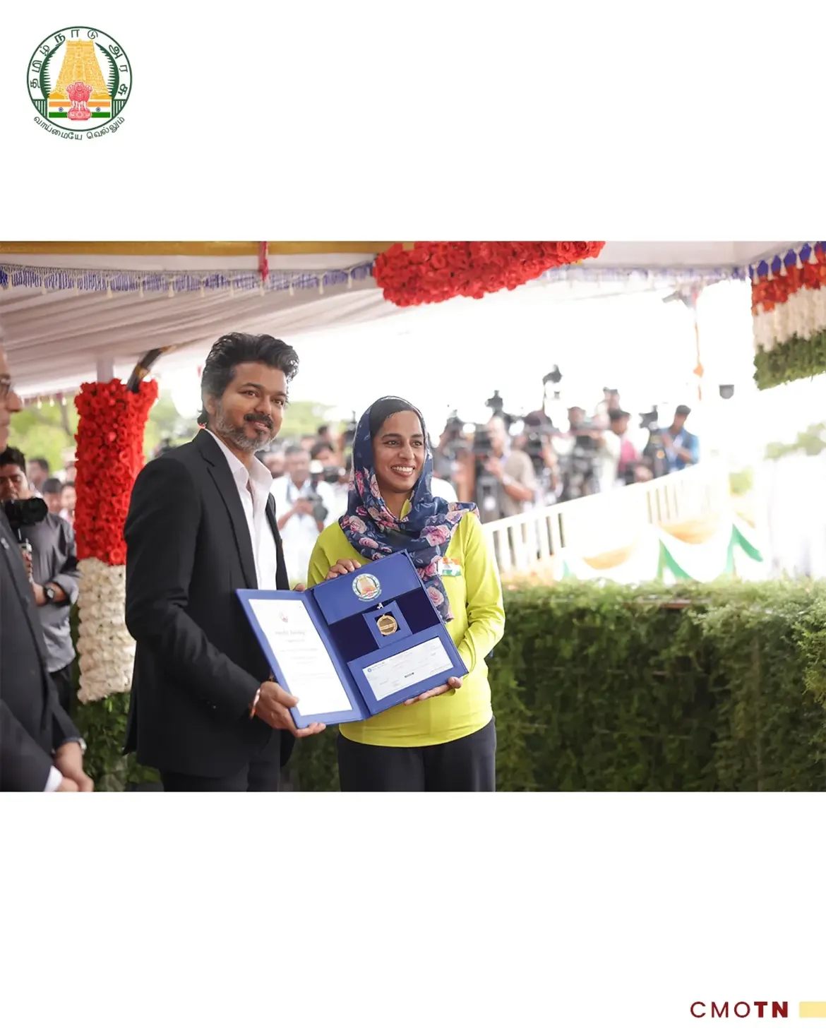 Tamil Nadu CM Vijay Participated in Independence Day Celebrations