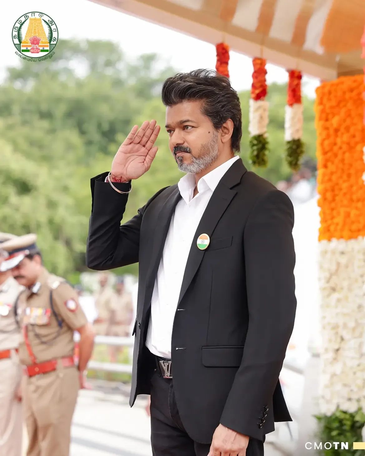 Tamil Nadu CM Vijay Participated in Independence Day Celebrations