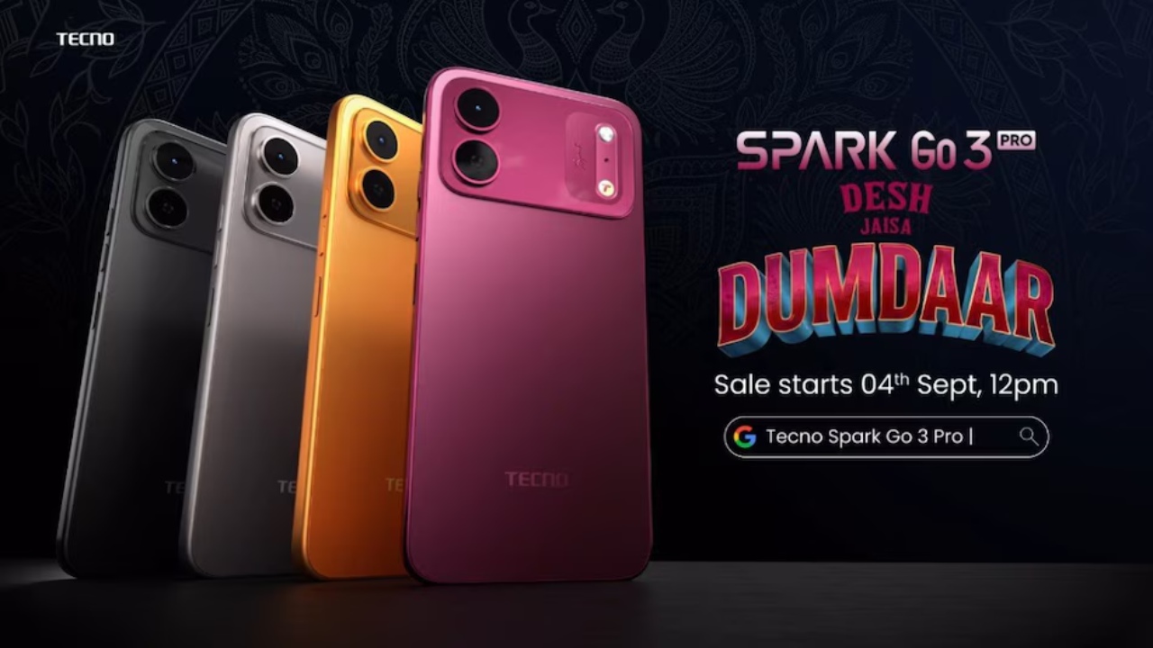Tecno Spark Go 3 Pro : రూ.15,999కే టెక్నో కొత్త ఫోన్.. 13MP కెమెరా, 5200mAh బ్యాటరీ, IP69 రేటింగ్!