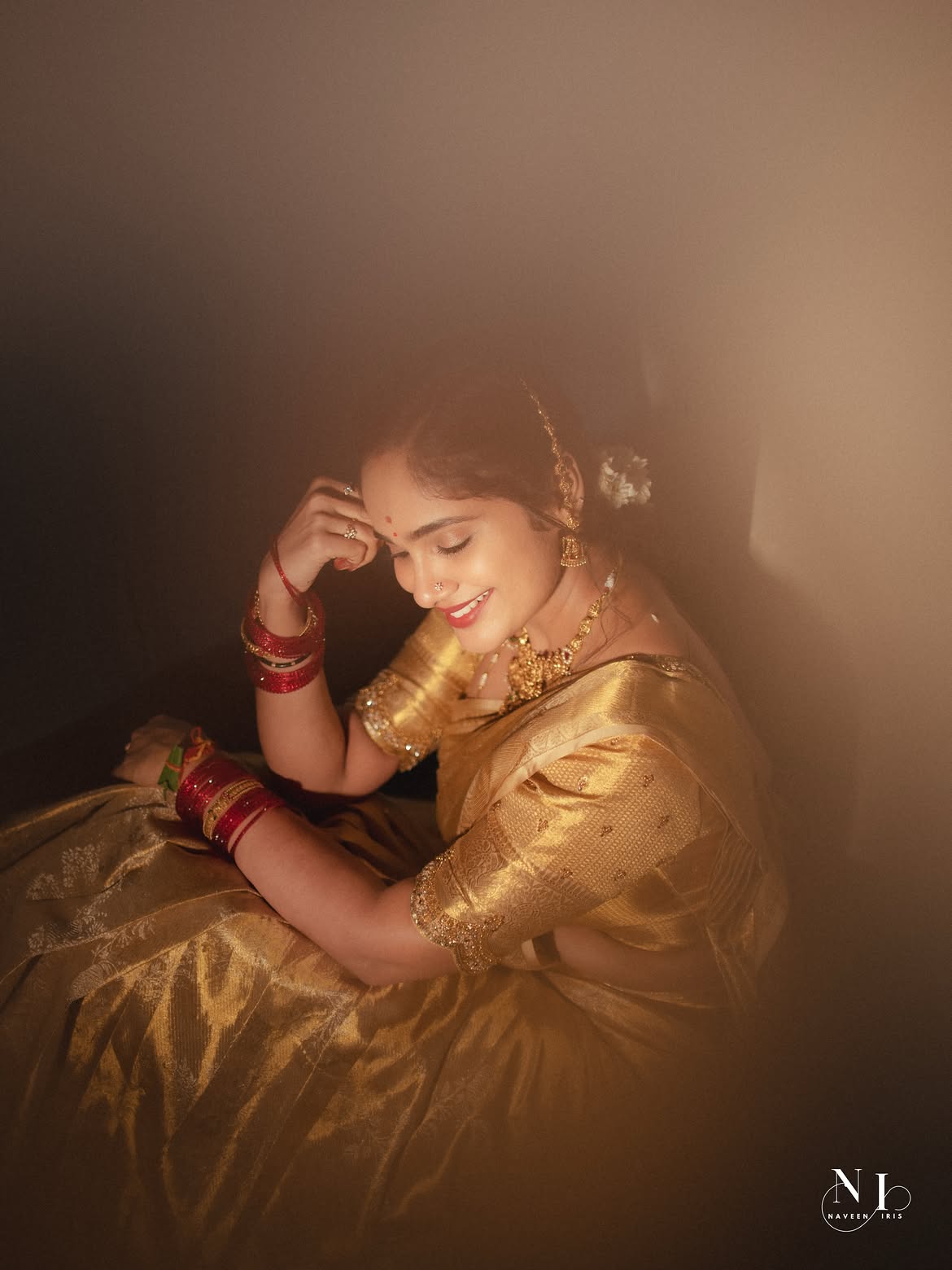 Tejaswini Gowda Traditional Looks on Varalakshmi Vratham