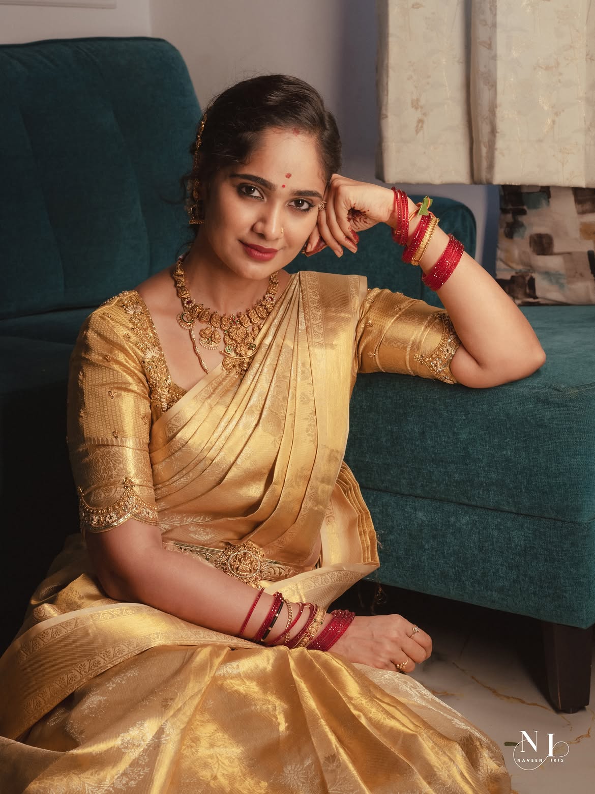 Tejaswini Gowda Traditional Looks on Varalakshmi Vratham