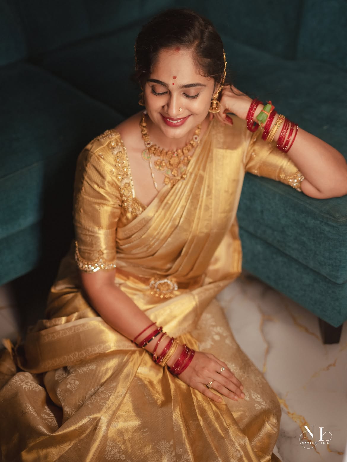 Tejaswini Gowda Traditional Looks on Varalakshmi Vratham