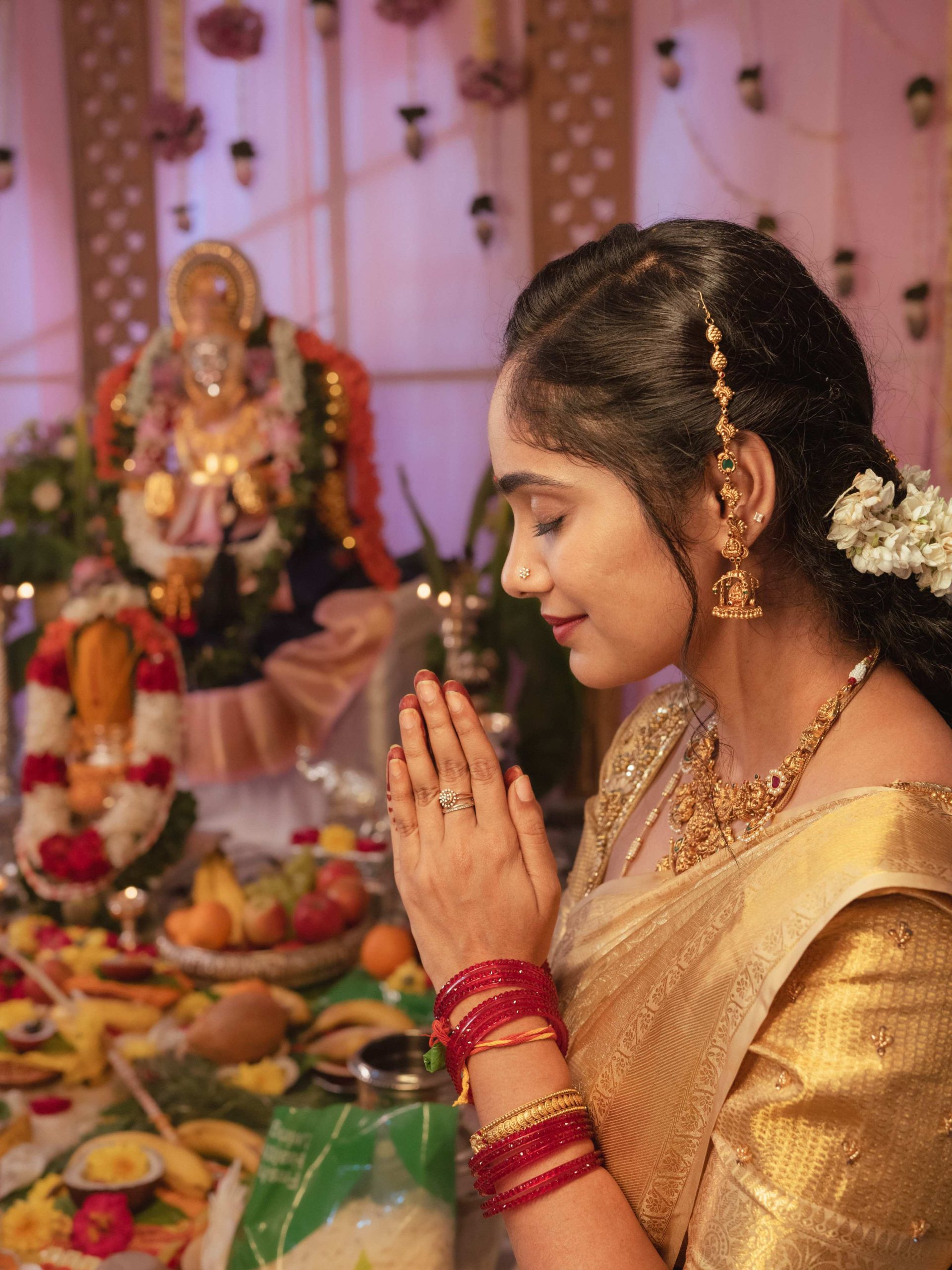 Tejaswini Gowda Varalakshmi Vratham
