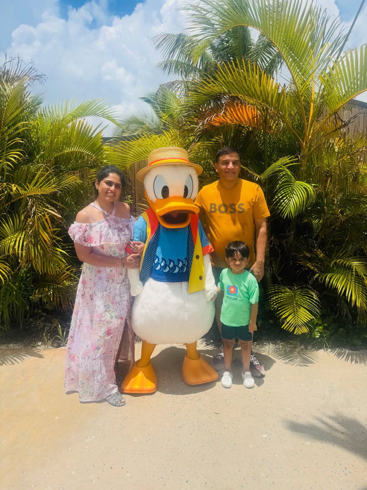 Tejaswini Vygha Dil Raju Enjoying Vacation in Caribbean Island