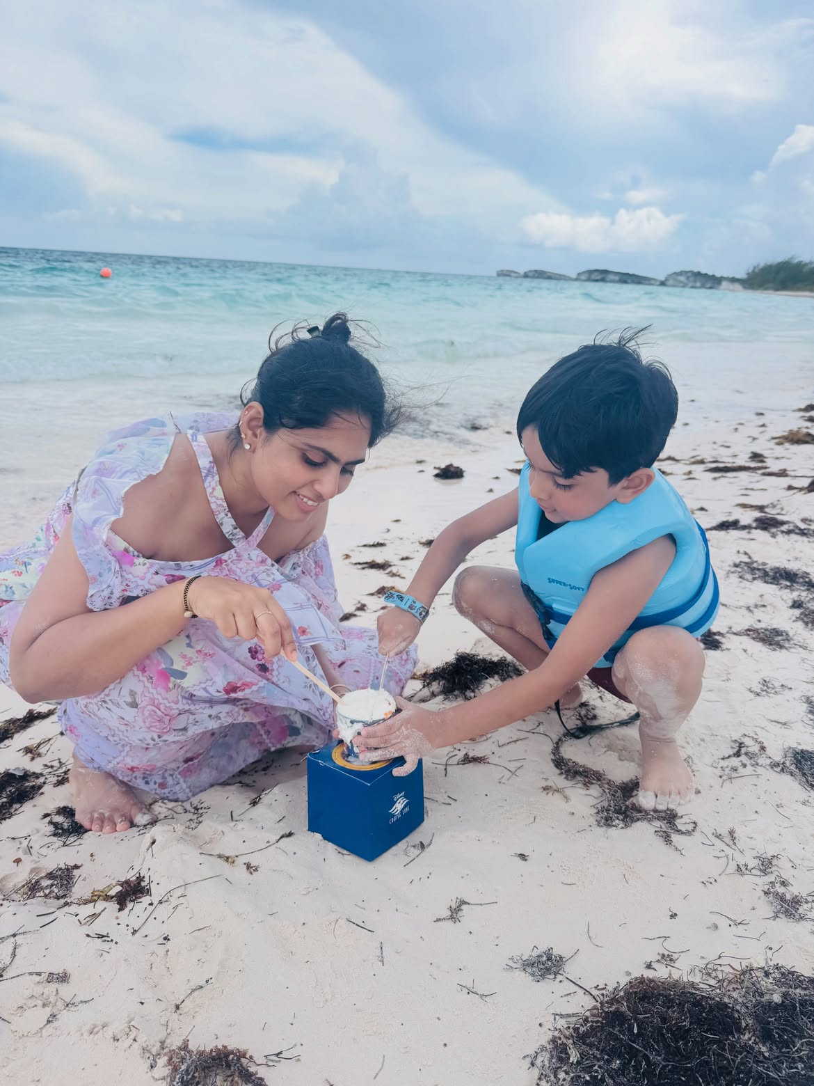 Tejaswini Vygha Dil Raju Enjoying Vacation in Caribbean Island