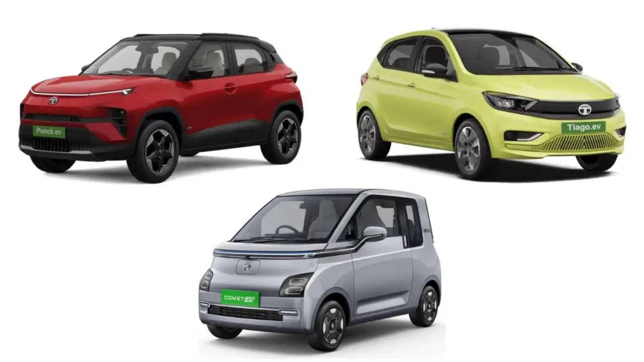 Top 4 Electric Cars : రూ. 10 లక్షల్లో కొత్త EV కారు.. టాప్ 4 ఎలక్ట్రిక్ కార్లు ఇవే.. రేంజ్‌లో ఏది కింగ్?