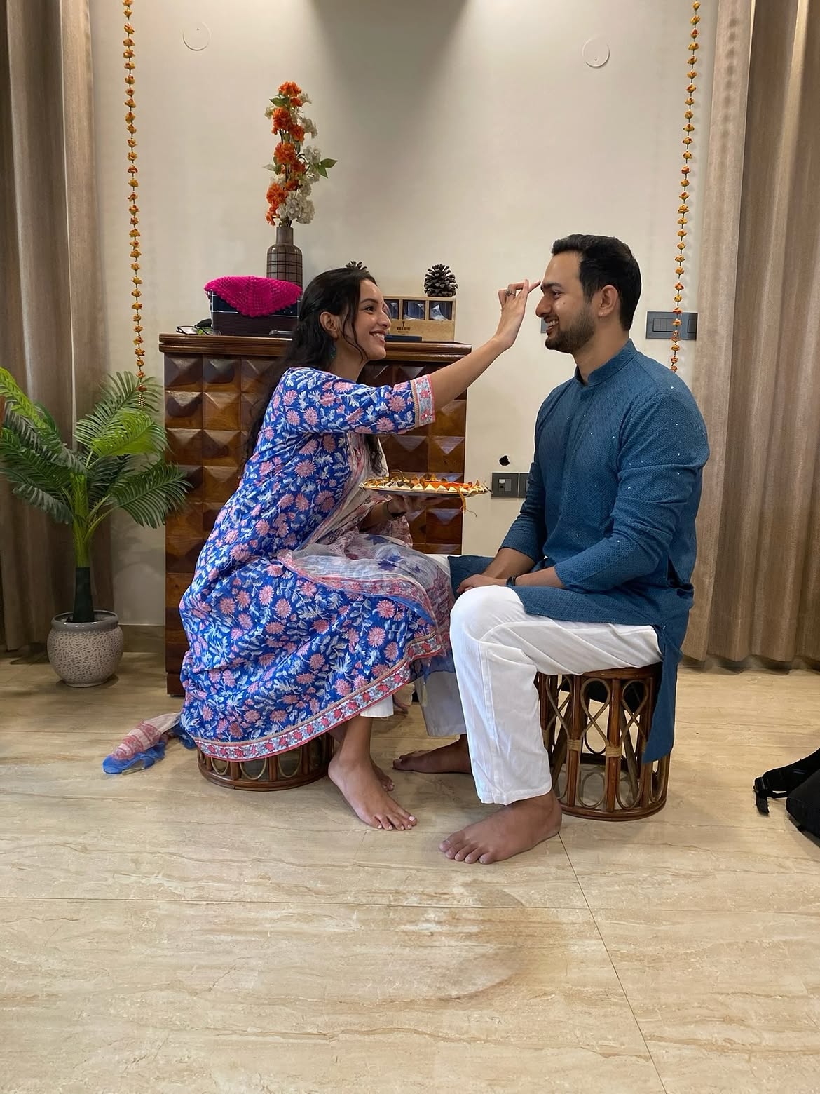 Tripti Dimri Rakhi Celebrations with Family