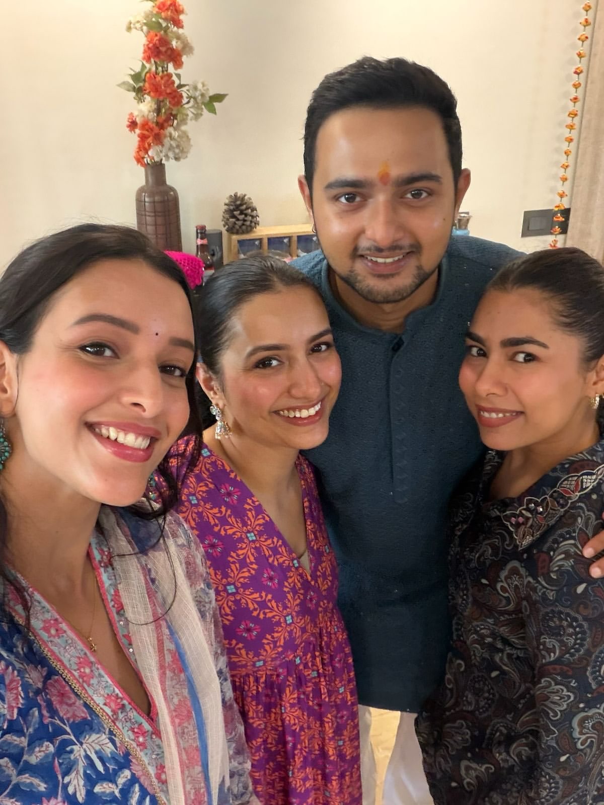 Tripti Dimri Rakhi Celebrations with Family