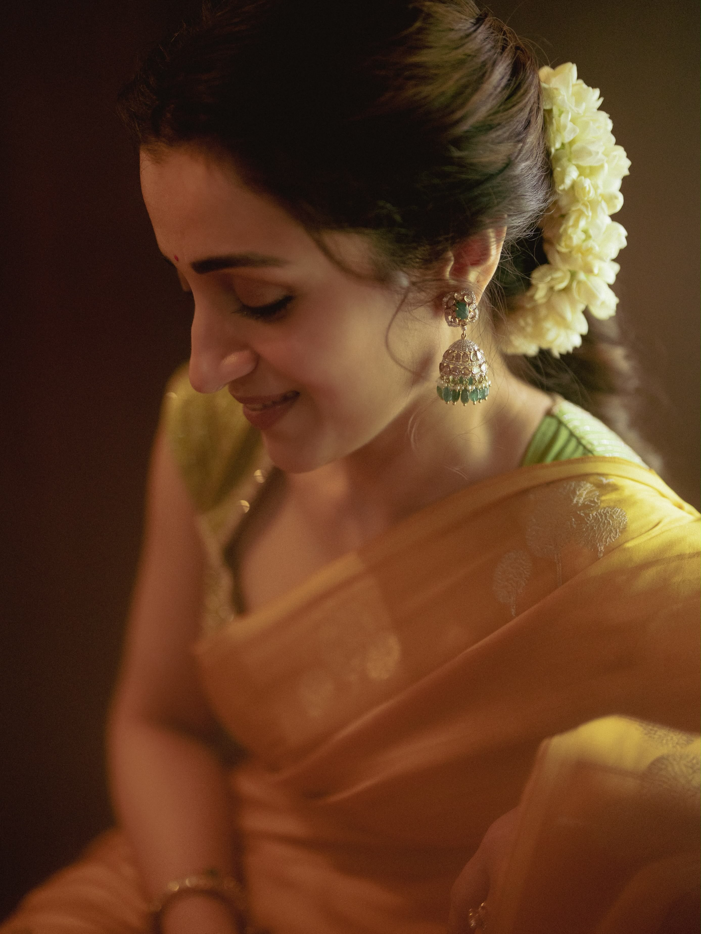 Trishakrishnan Stunning Looks in Saree