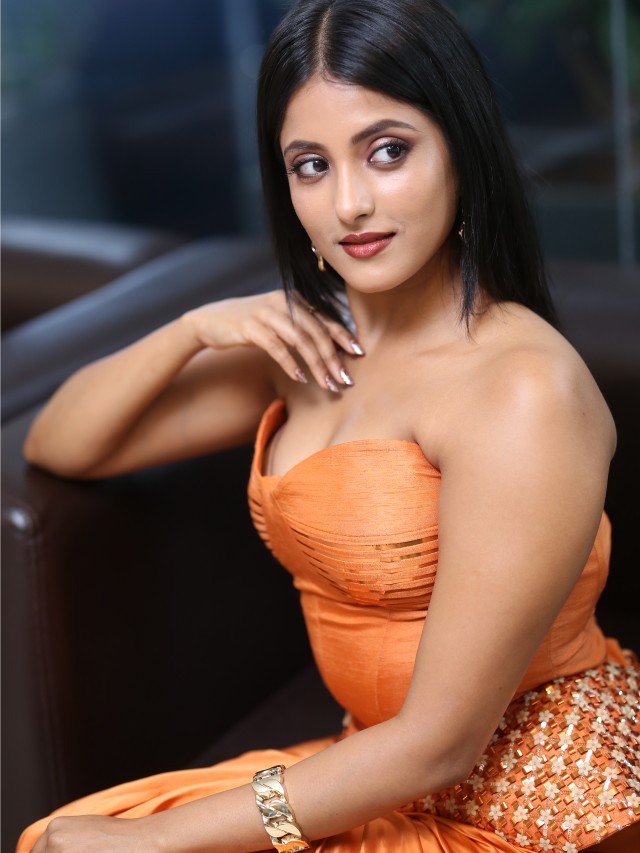 Ulka Gupta Stunning Looks in Agadha Pre Release Event