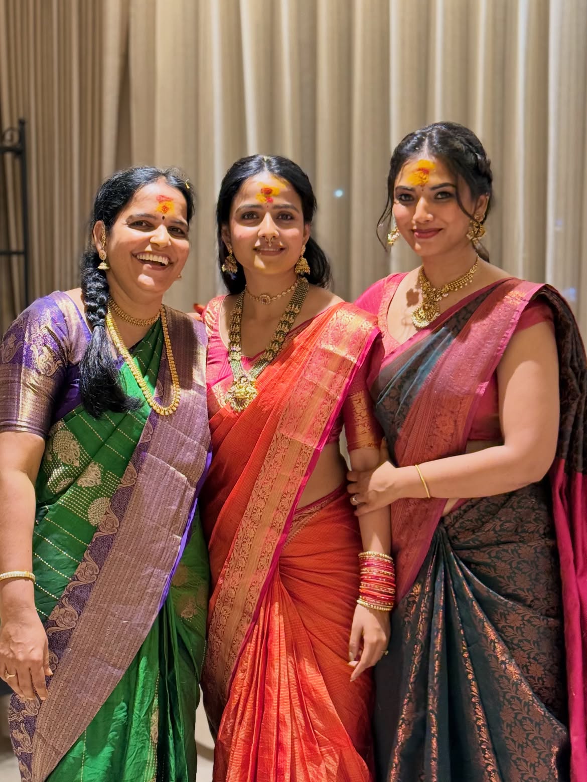 Vaishnavi Chaitanya Bonalu Special Photos with Family