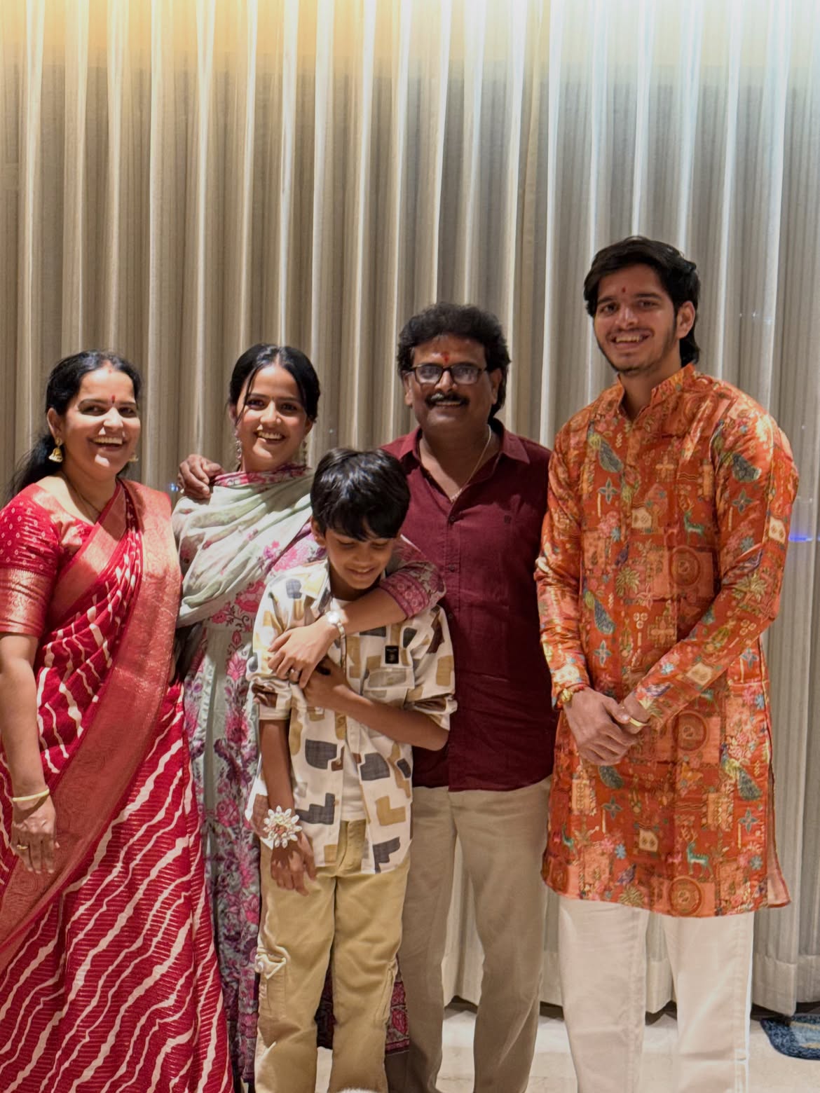 Vaishnavi Chaitanya Raksha Bandhan Celebrations with Family