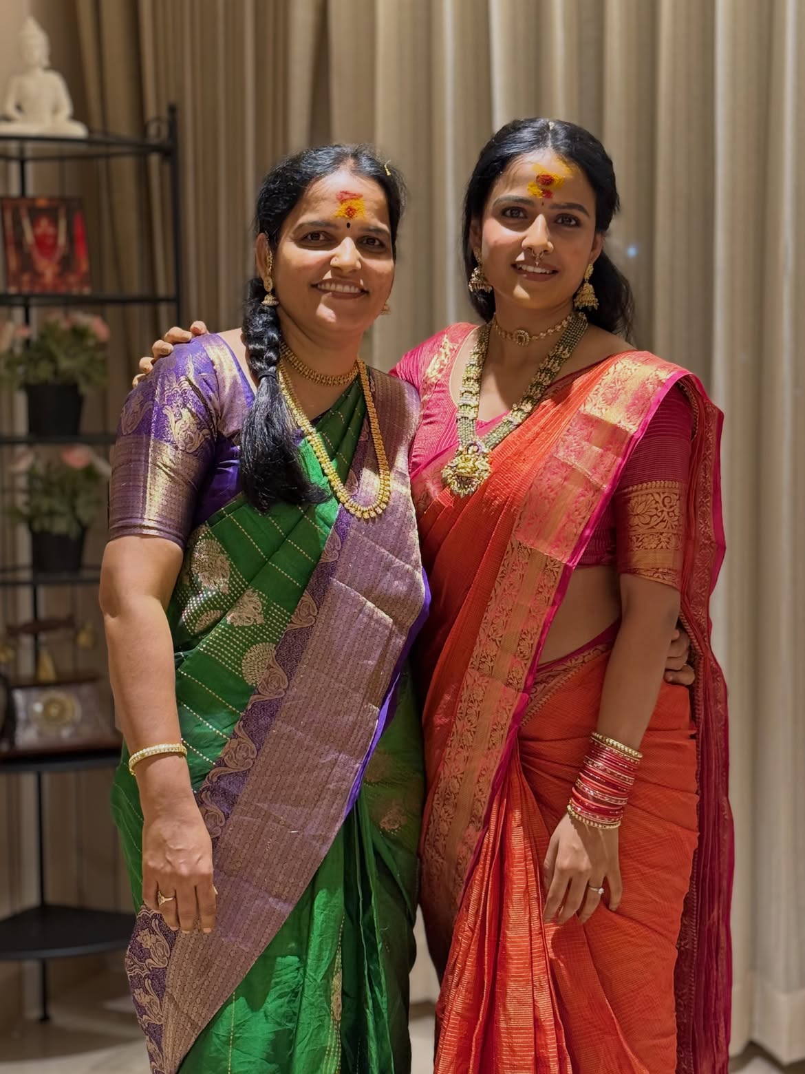 Vaishnavi Chaitanya Bonalu Special Photos with Family