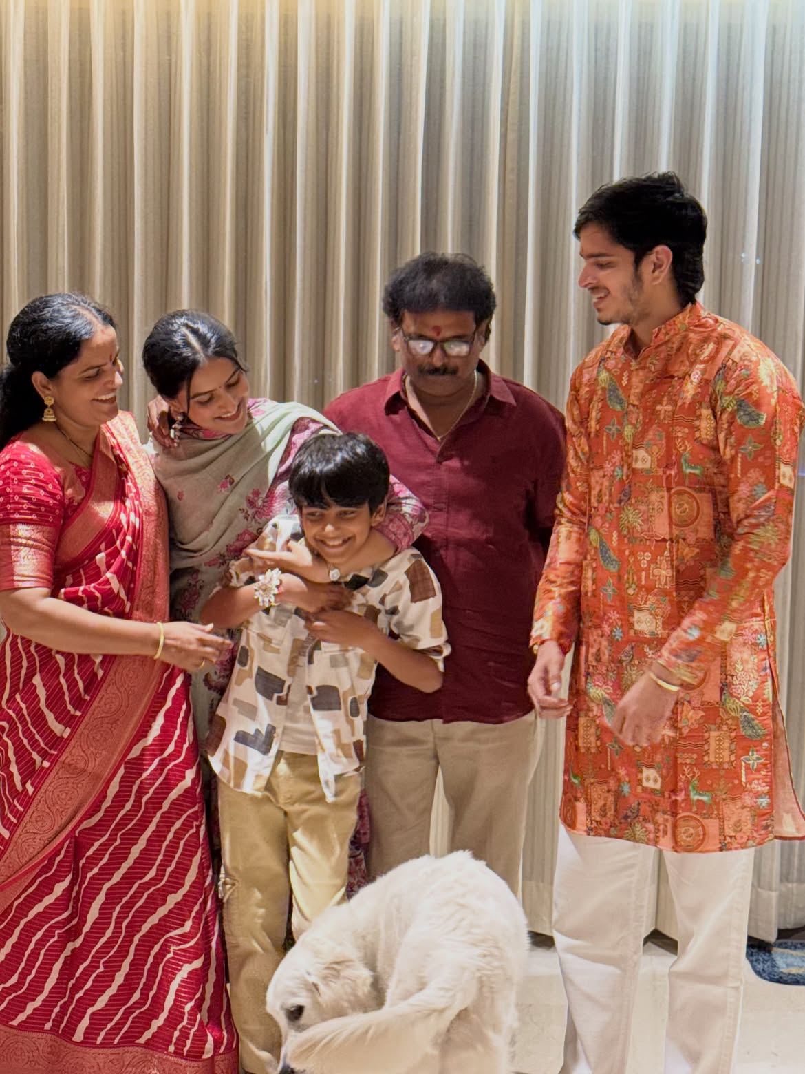 Vaishnavi Chaitanya Raksha Bandhan Celebrations with Family