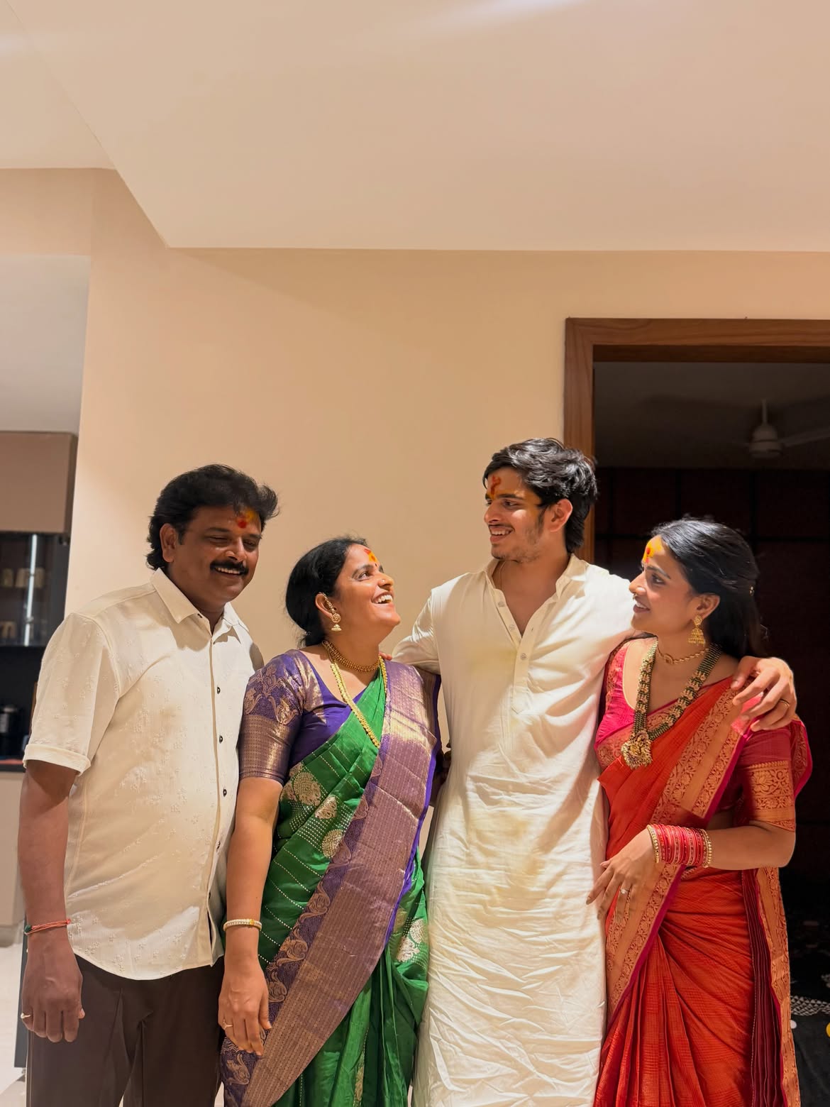 Vaishnavi Chaitanya Bonalu Special Photos with Family