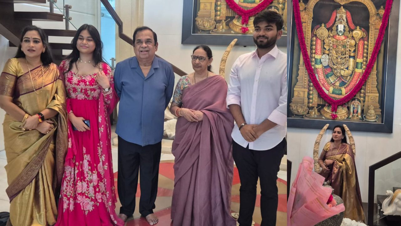 Vangalapudi Anitha : బ్రహ్మానందంను కలిసిన ఏపీ హోంమంత్రి వంగలపూడి అనిత.. ఫొటోలు..