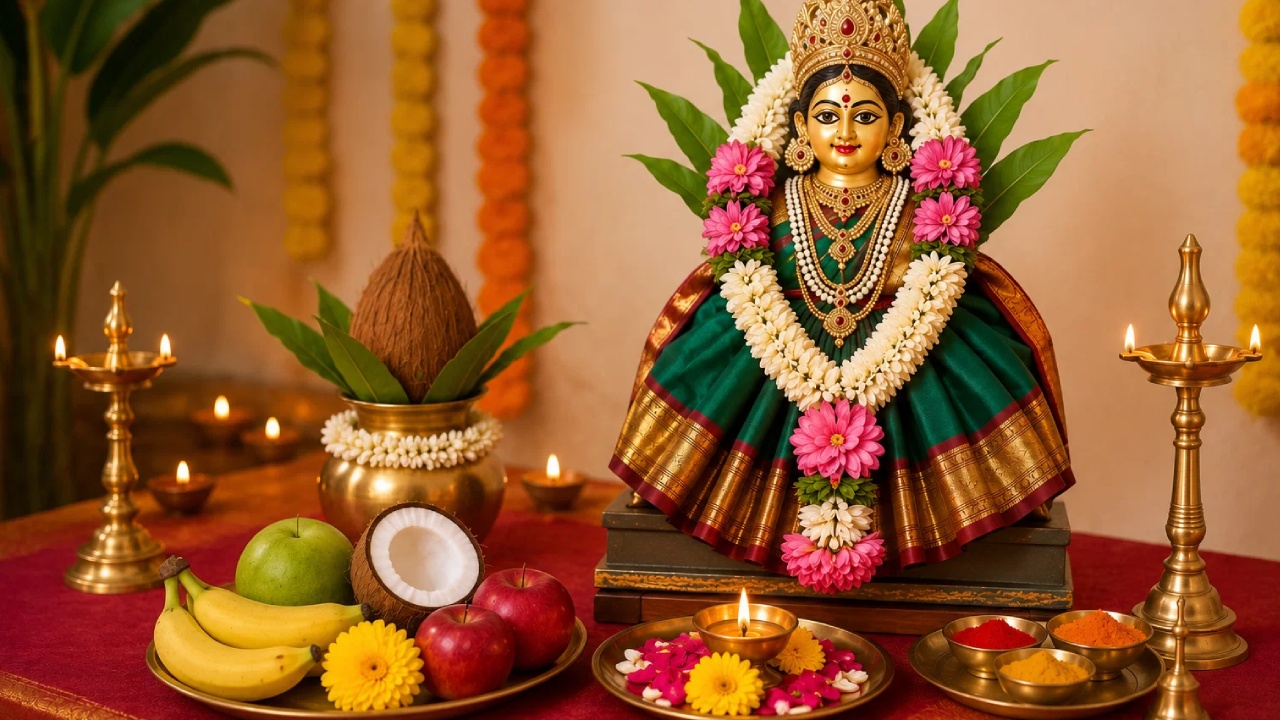 Varalakshmi Vratham : నేడు వరలక్ష్మీ వ్రతం.. అమ్మవారికి పెట్టిన చీర, బ్లౌజ్‌పీస్‌ ఏం చేయాలి? ఈ తప్పులు అస్సలు చేయకండి.. ఐదు రకాల నైవేద్యాలు ఇవే..