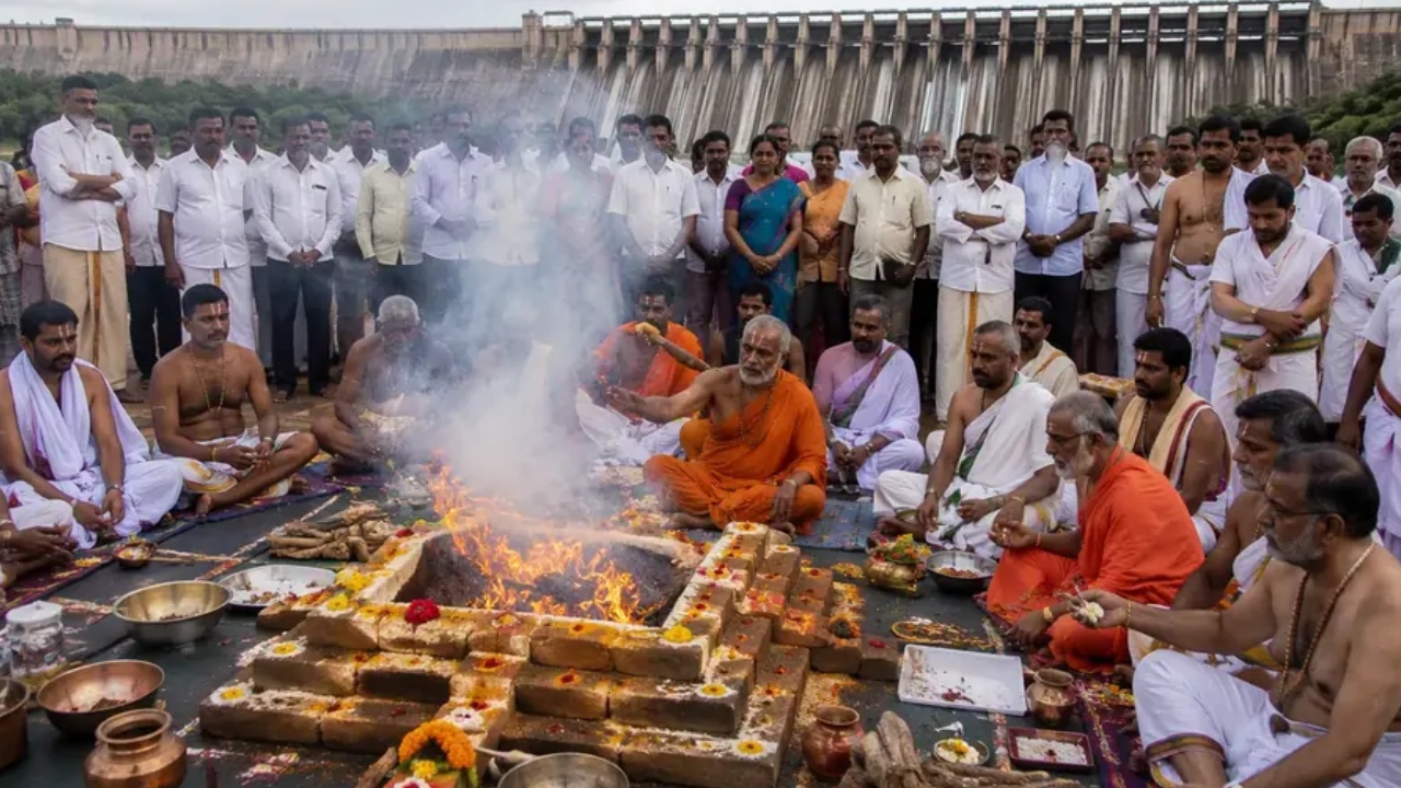 Varuna Yagam : మహా వరుణయాగంలో ‘కరీరీ ఇష్టి’ అంటే ఏమిటో తెలుసా? యాగంలో ఉపయోగించే మూలికలు ఇవే..