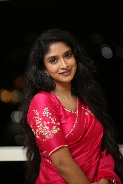 Vedha Jalandhar Stunning Looks in Saree