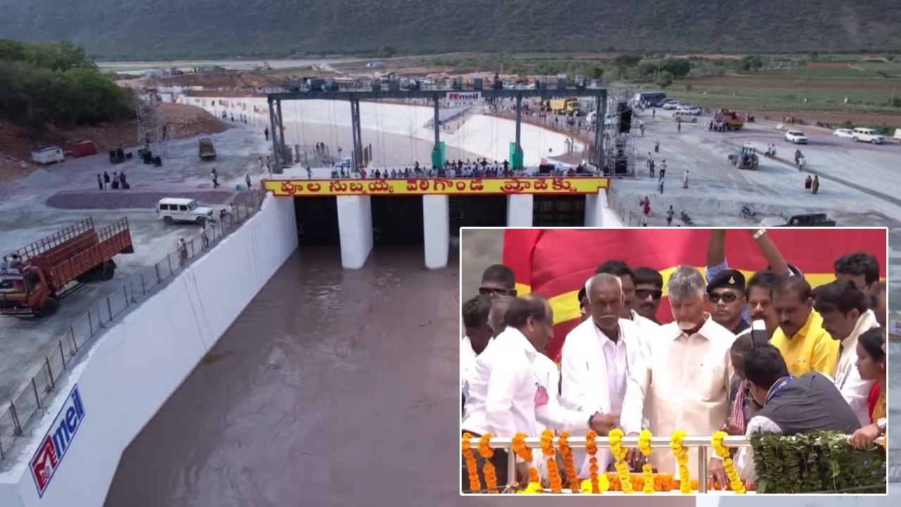 Veligonda Project : వెలిగొండ.. కరవు నేలకు జలకొండ..! కృష్ణమ్మ పరుగులతో 30ఏళ్ల కల సాకారం.. మారనున్న మూడు జిల్లాల రూపురేఖలు