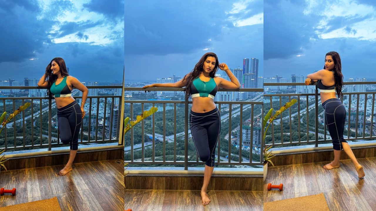 Vishnu Priya Bhimeneni : బాబోయ్.. బాల్కనీలో జిమ్ డ్రెస్‌తో విష్ణుప్రియ బోల్డ్ పోజులు..